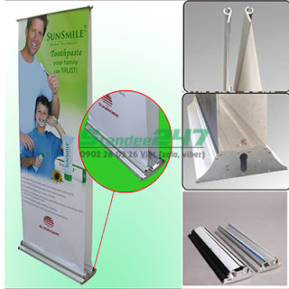 Standee Hào Hoa 2 Mặt 80x200